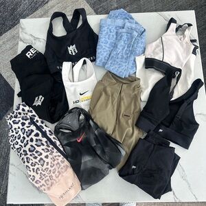 Bundle Athletic Tops and Leggings